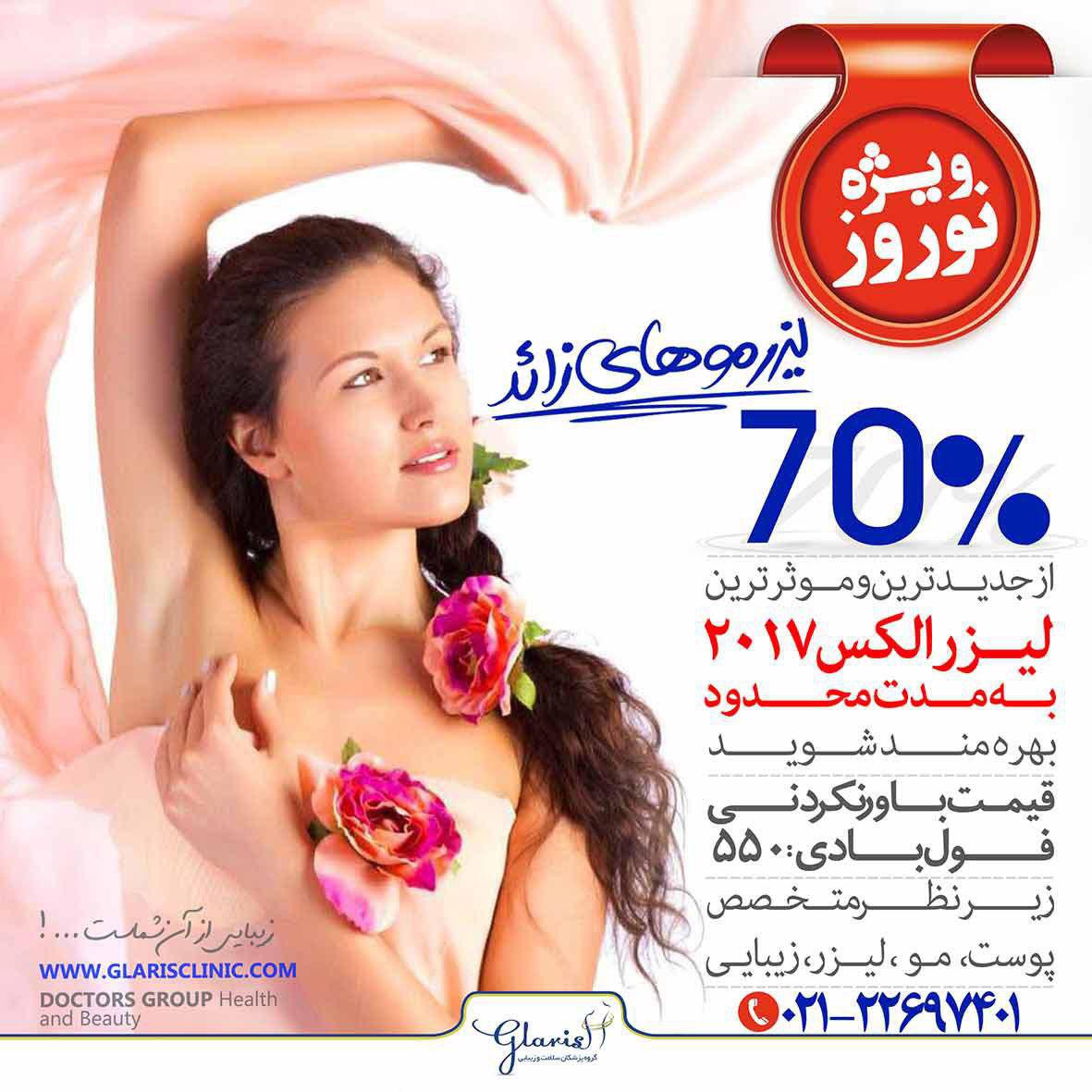 تمدید تخفیفات لیزر